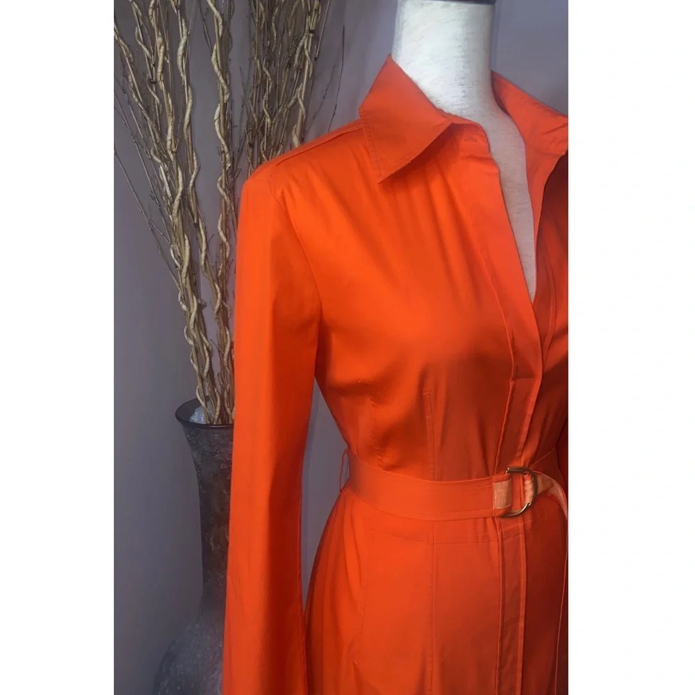 🚫SOLD🚫 NWOT BOSS Hugo Boss Dashina 3 shirt dress sz8 - Picture 4 of 13